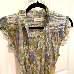 Zimmerman SuperEight floral-silk-chiffon dress